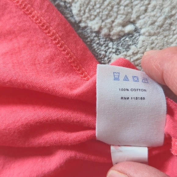 Martin + Osa Ombré T Shirt Coral Small - Picture 6 of 6